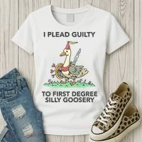Wizard Of Barge I Plead Guilty To First Degree Silly Goosery Women's T-Shirt thumb 3