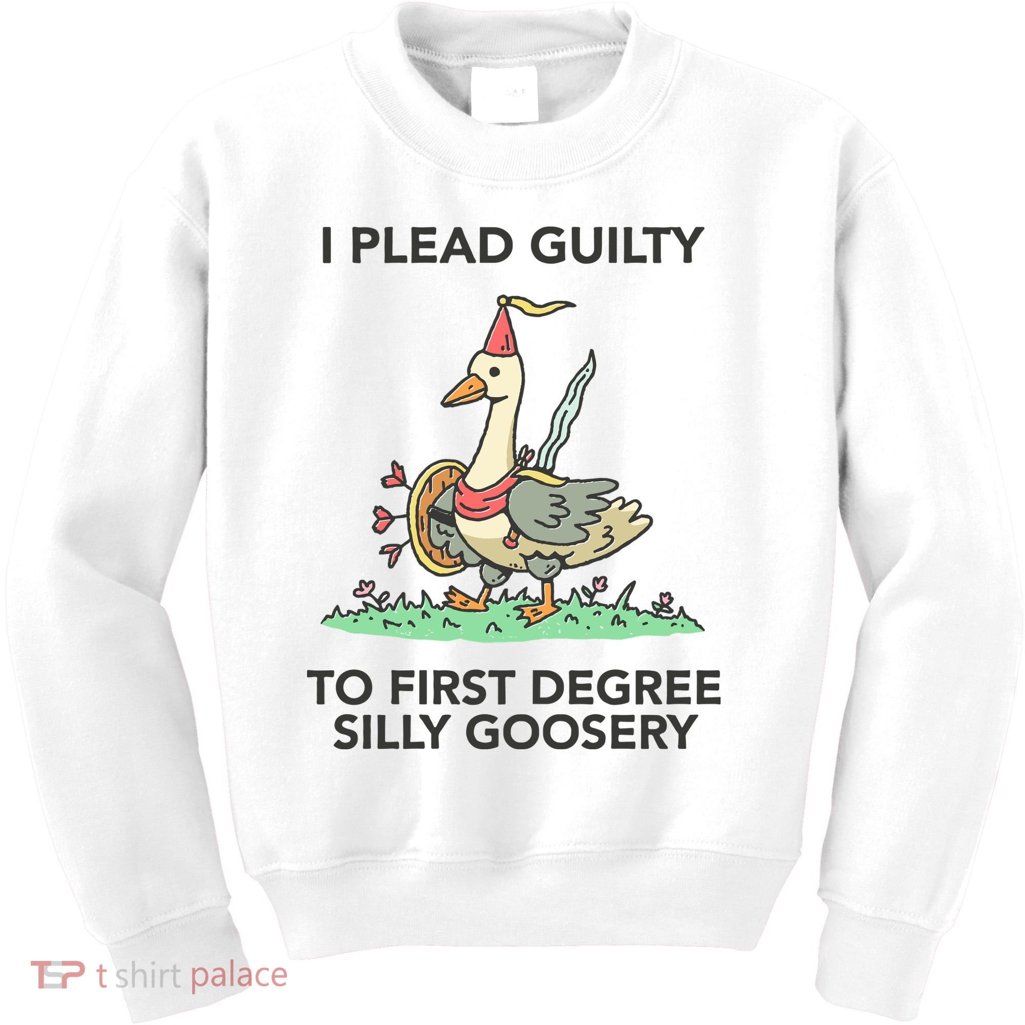 Wizard Of Barge I Plead Guilty To First Degree Silly Goosery Kids Sweatshirt