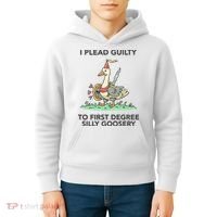 Wizard Of Barge I Plead Guilty To First Degree Silly Goosery Kids Hoodie thumb 4