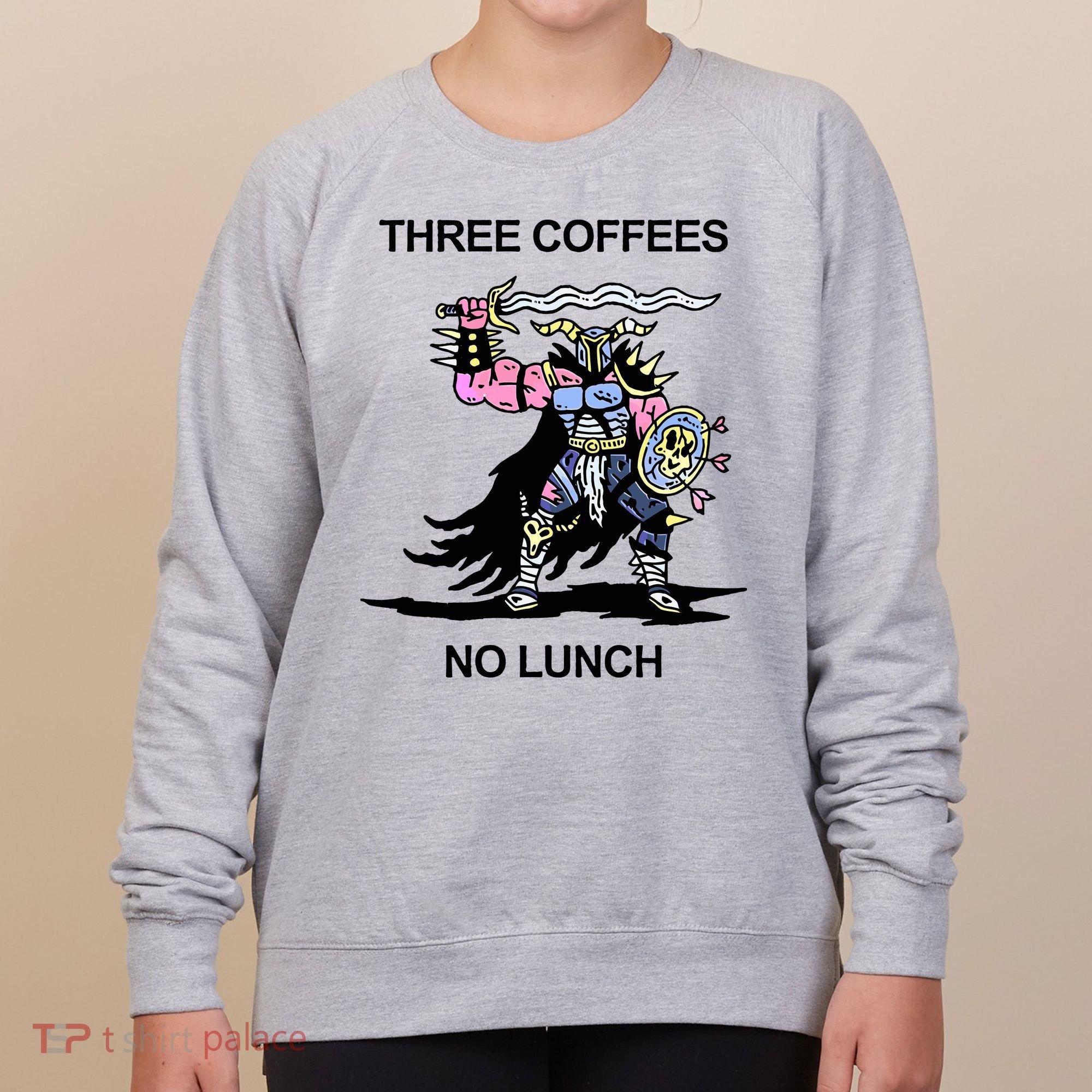Wizard Of Barge Three Coffees No Lunch Women's Sweatshirt