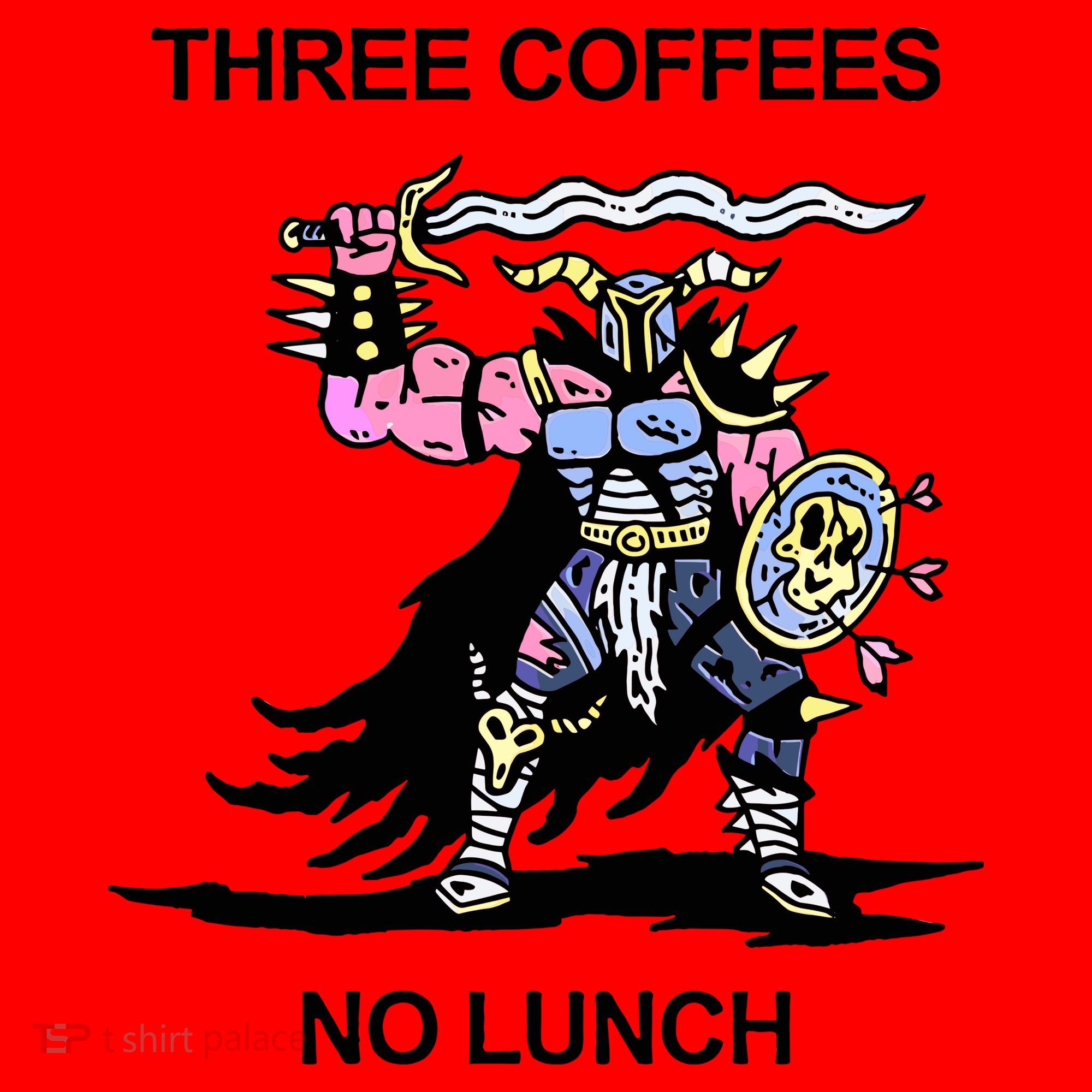 Wizard Of Barge Three Coffees No Lunch Santa Hat