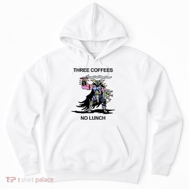 Wizard Of Barge Three Coffees No Lunch Hoodie