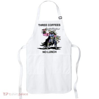 Wizard Of Barge Three Coffees No Lunch Apron