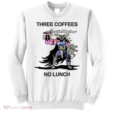 Wizard Of Barge Three Coffees No Lunch Sweatshirt