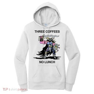 Wizard Of Barge Three Coffees No Lunch Women's Hoodie