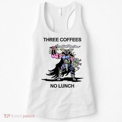 Wizard Of Barge Three Coffees No Lunch Women's Tank Top