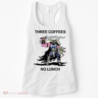 Wizard Of Barge Three Coffees No Lunch Women's Tank Top thumb 0