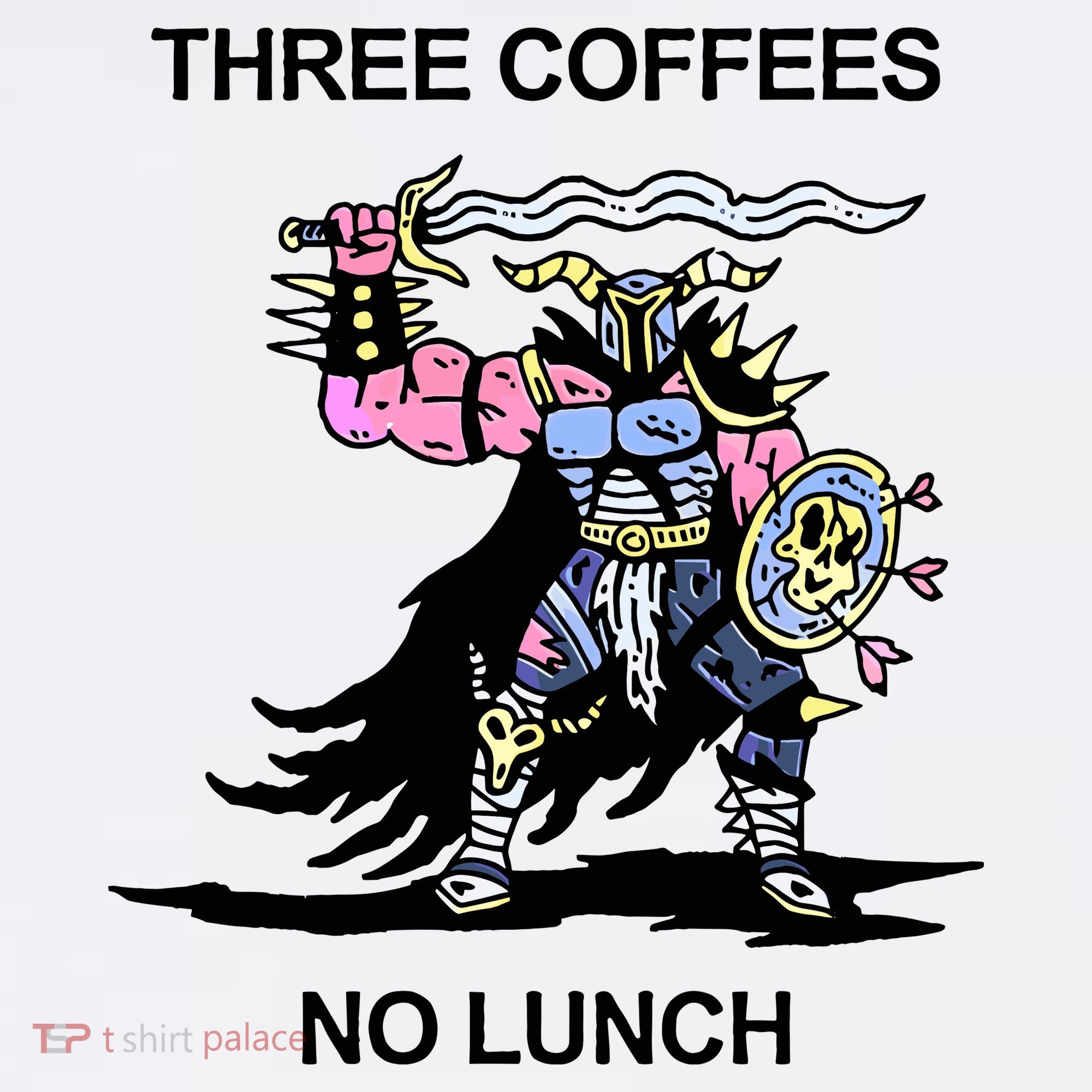 Wizard Of Barge Three Coffees No Lunch Baby Bodysuit