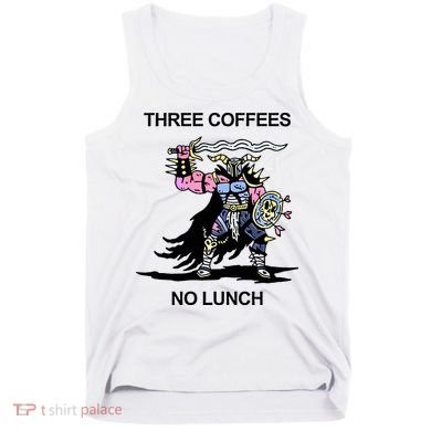 Wizard Of Barge Three Coffees No Lunch Tank Top