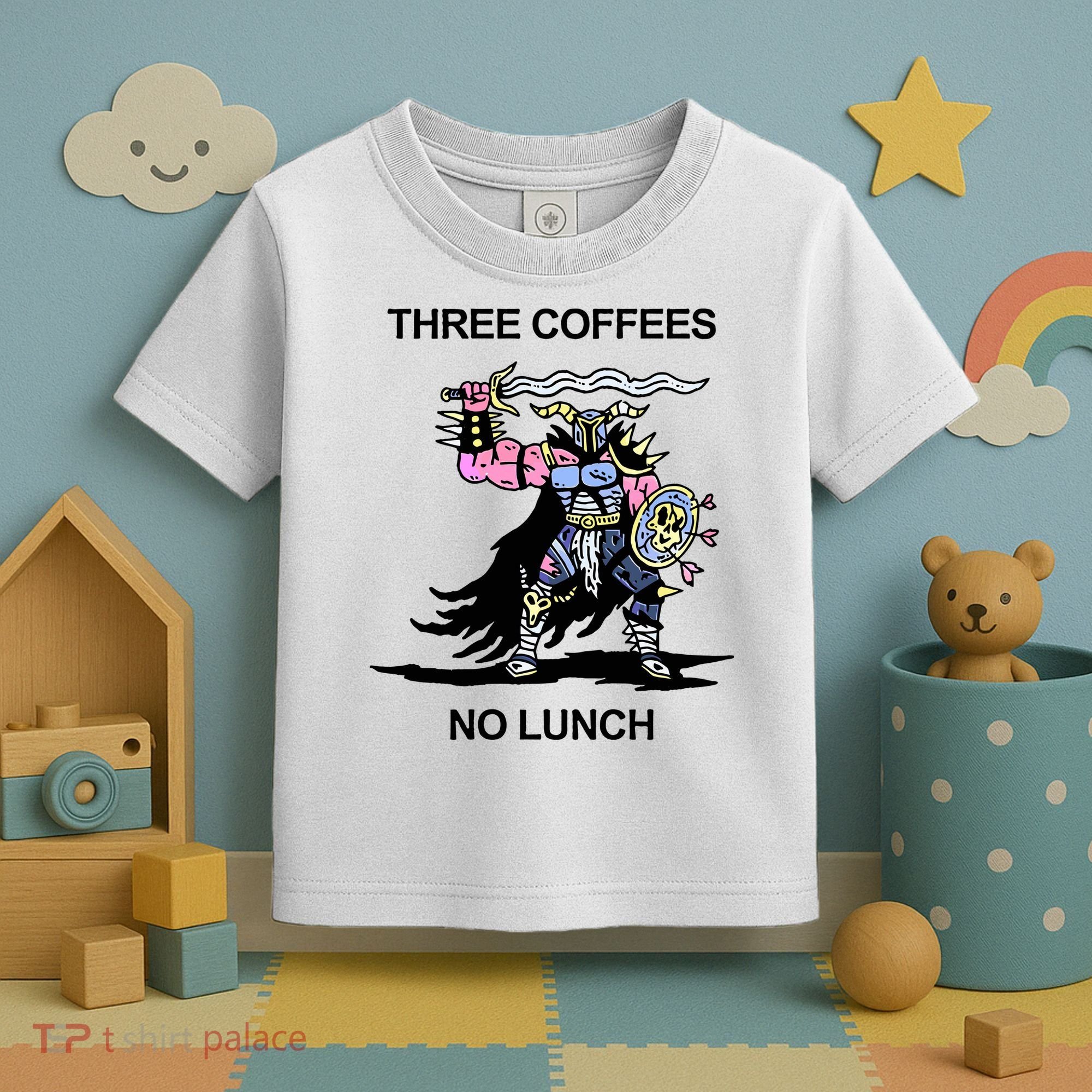 Wizard Of Barge Three Coffees No Lunch Toddler T-Shirt