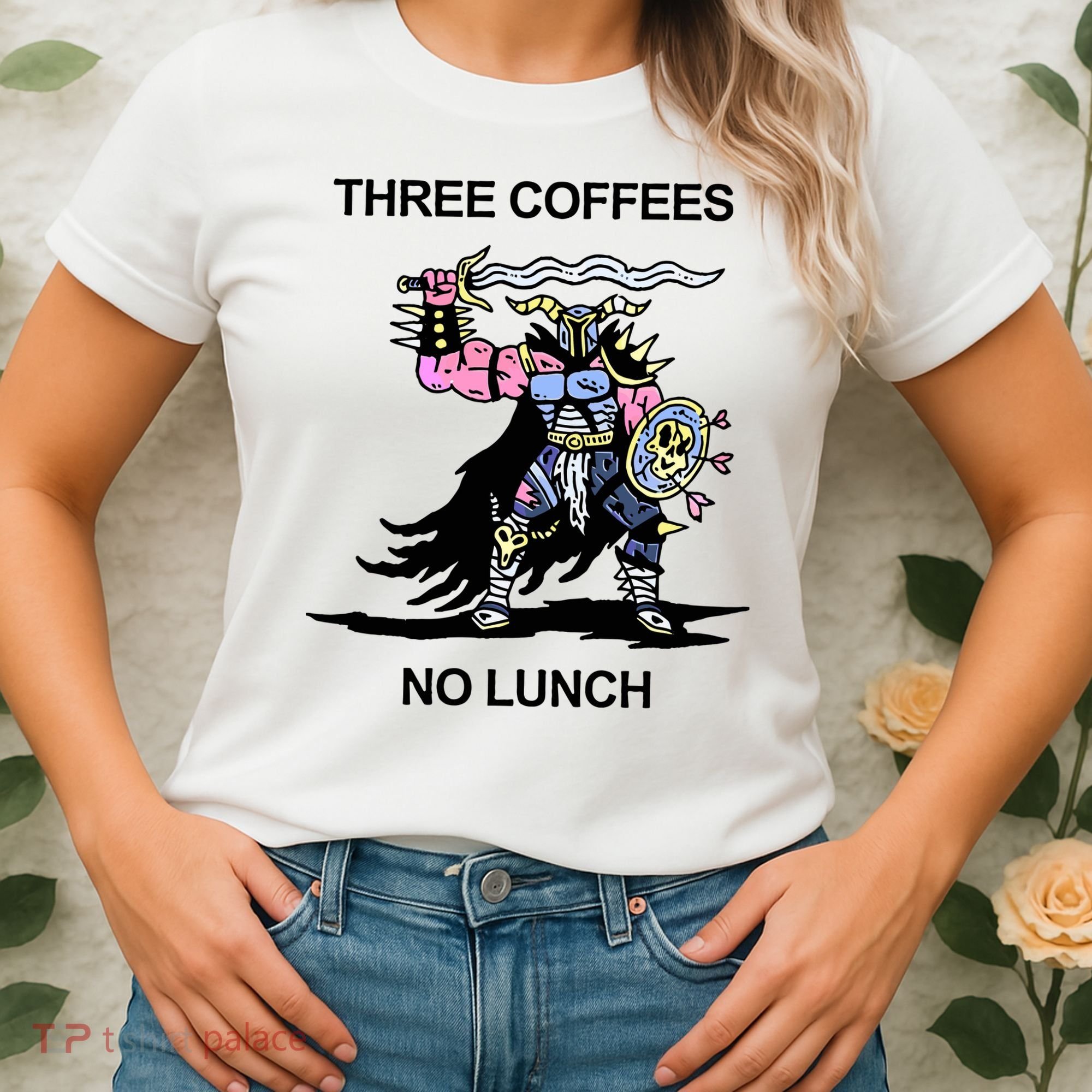 Wizard Of Barge Three Coffees No Lunch Women's T-Shirt
