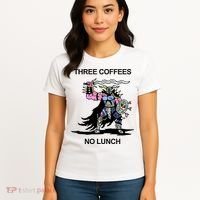 Wizard Of Barge Three Coffees No Lunch Women's T-Shirt thumb 4