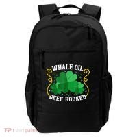Whale Oil Beef Hooked Saint Patricks Day Backpack thumb 0