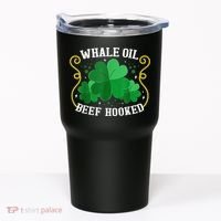 Whale Oil Beef Hooked Saint Patricks Day Tumbler thumb 0