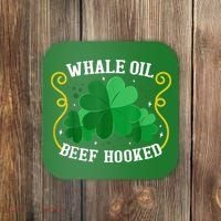Whale Oil Beef Hooked Saint Patricks Day Coaster thumb 0
