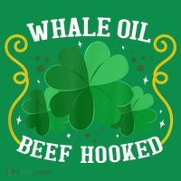 Whale Oil Beef Hooked Saint Patricks Day Mousepad thumb 1