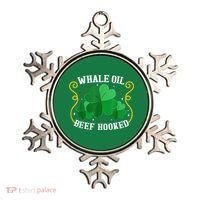 Whale Oil Beef Hooked Saint Patricks Day Ornament thumb 0