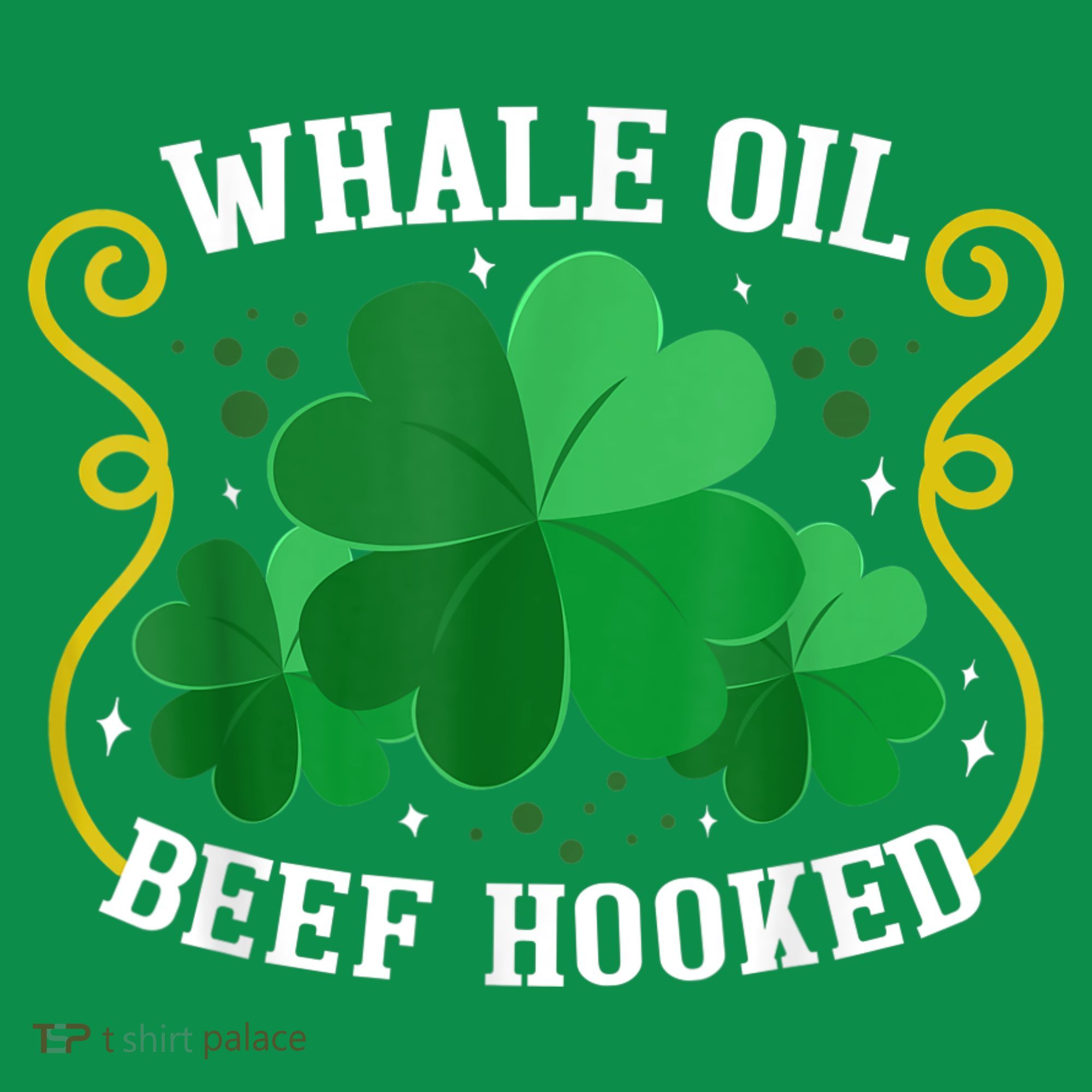 Whale Oil Beef Hooked Saint Patricks Day Ornament