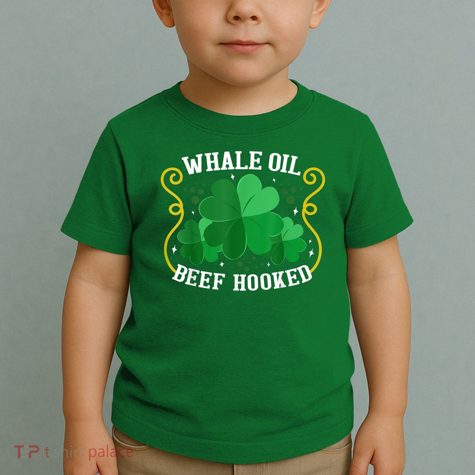 Whale Oil Beef Hooked Saint Patricks Day Toddler T-Shirt