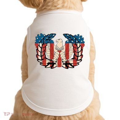 Warrant Officer Corps Eagle Rising Retro Flag Doggie Tank