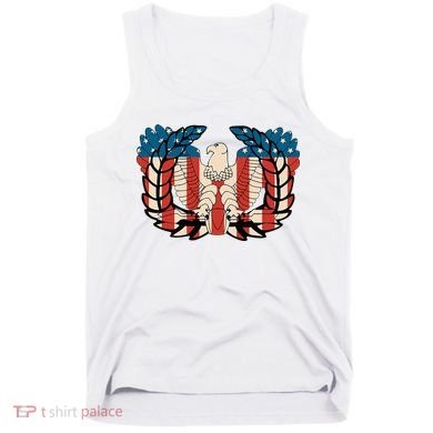 Warrant Officer Corps Eagle Rising Retro Flag Tank Top