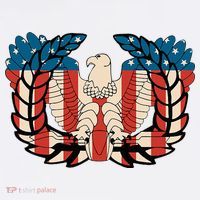 Warrant Officer Corps Eagle Rising Retro Flag Kids T-Shirt thumb 4