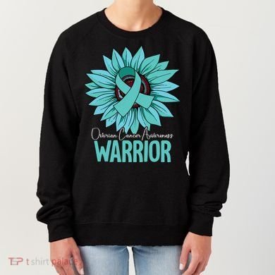 Warrior Ovarian Cancer Awareness Women's Sweatshirt