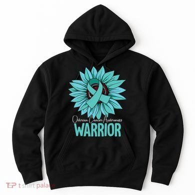 Warrior Ovarian Cancer Awareness Hoodie