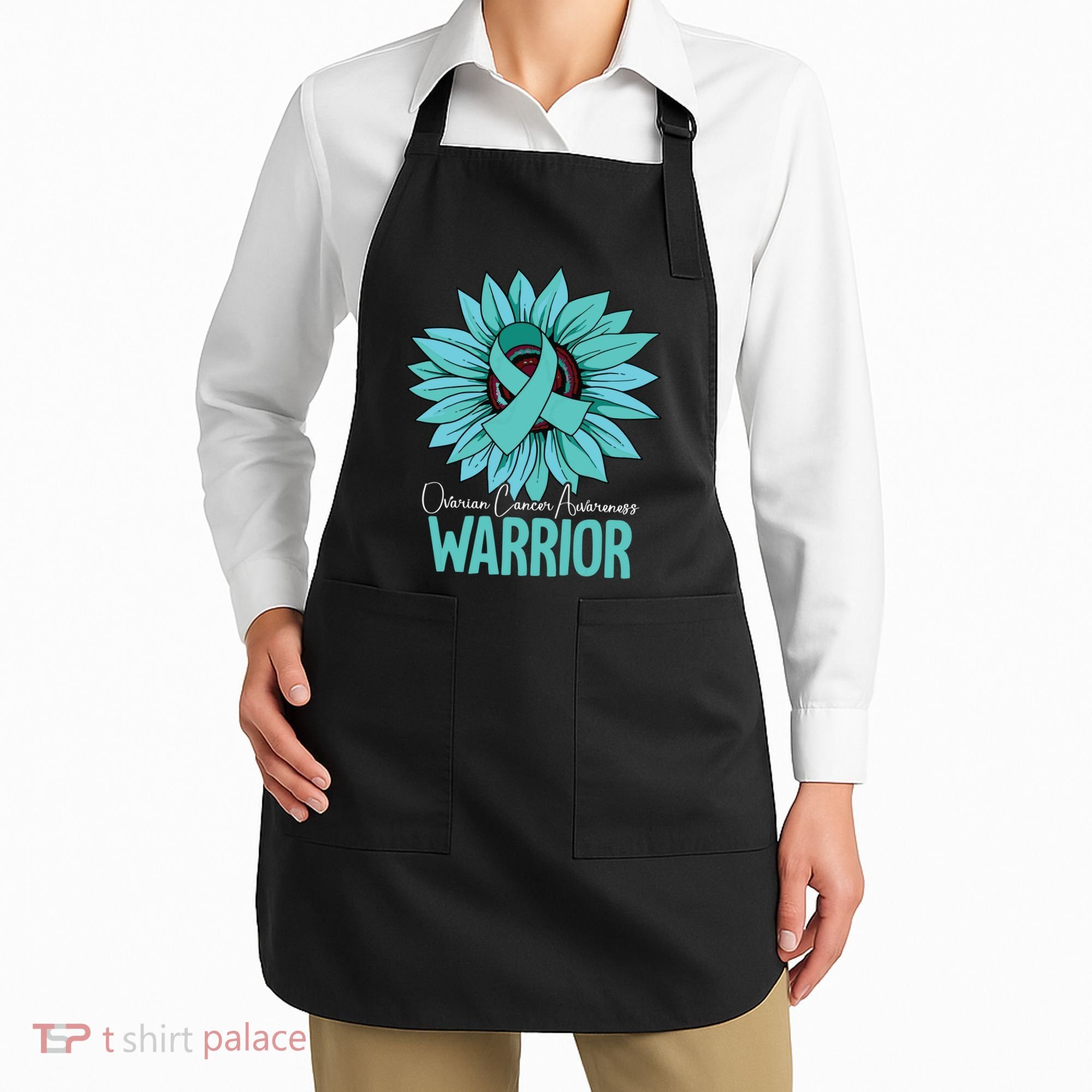 Warrior Ovarian Cancer Awareness Apron