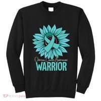 Warrior Ovarian Cancer Awareness Sweatshirt thumb 0