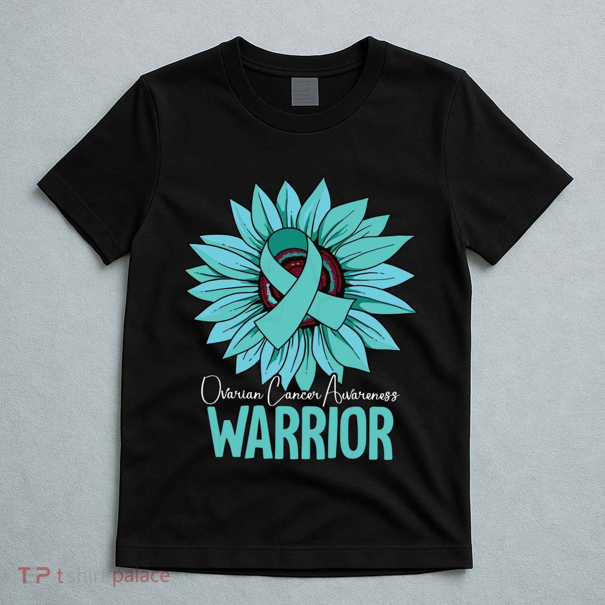 Warrior Ovarian Cancer Awareness T-Shirt