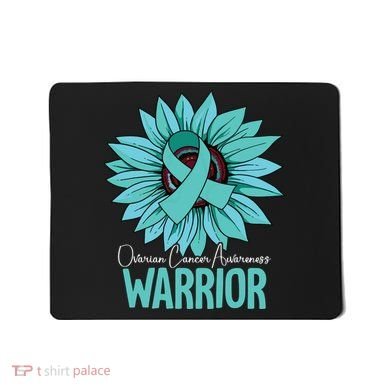Warrior Ovarian Cancer Awareness Mousepad
