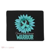 Warrior Ovarian Cancer Awareness Mousepad thumb 0