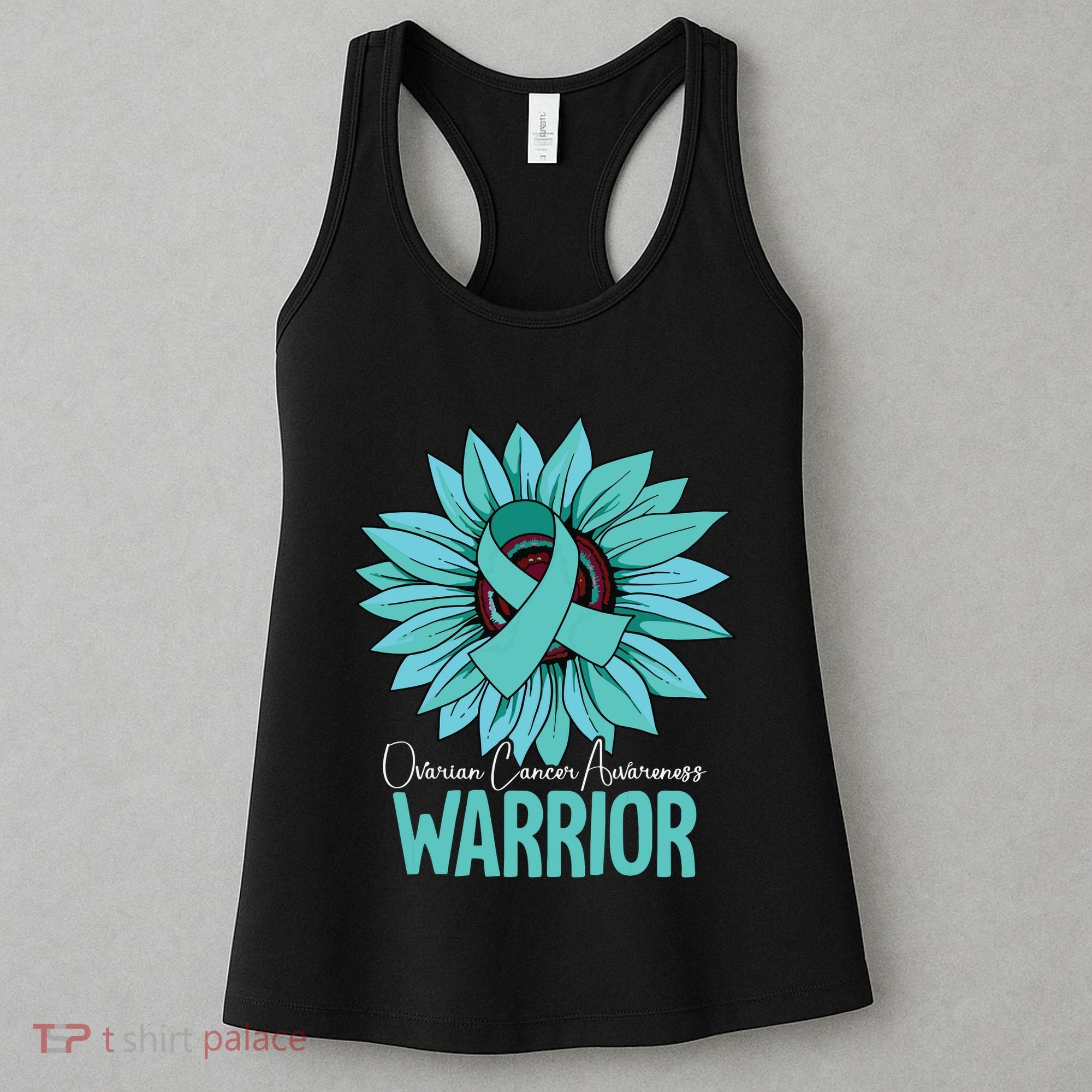 Warrior Ovarian Cancer Awareness Women's Tank Top