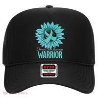 Warrior Ovarian Cancer Awareness Hat thumb 0