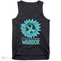 Warrior Ovarian Cancer Awareness Tank Top thumb 0