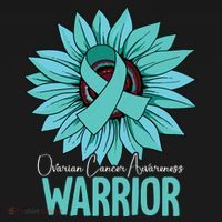 Warrior Ovarian Cancer Awareness Women's Long Sleeve Shirt thumb 2