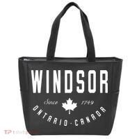 Windsor Ontario Canada Maple Leaf Canadian Gift Tote Bag thumb 0
