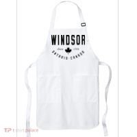 Windsor Ontario Canada Maple Leaf Canadian Gift Apron thumb 0