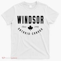 Windsor Ontario Canada Maple Leaf Canadian Gift T-Shirt thumb 0