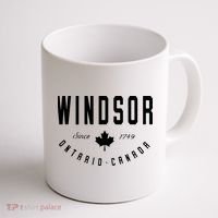 Windsor Ontario Canada Maple Leaf Canadian Gift Coffee Mug thumb 1