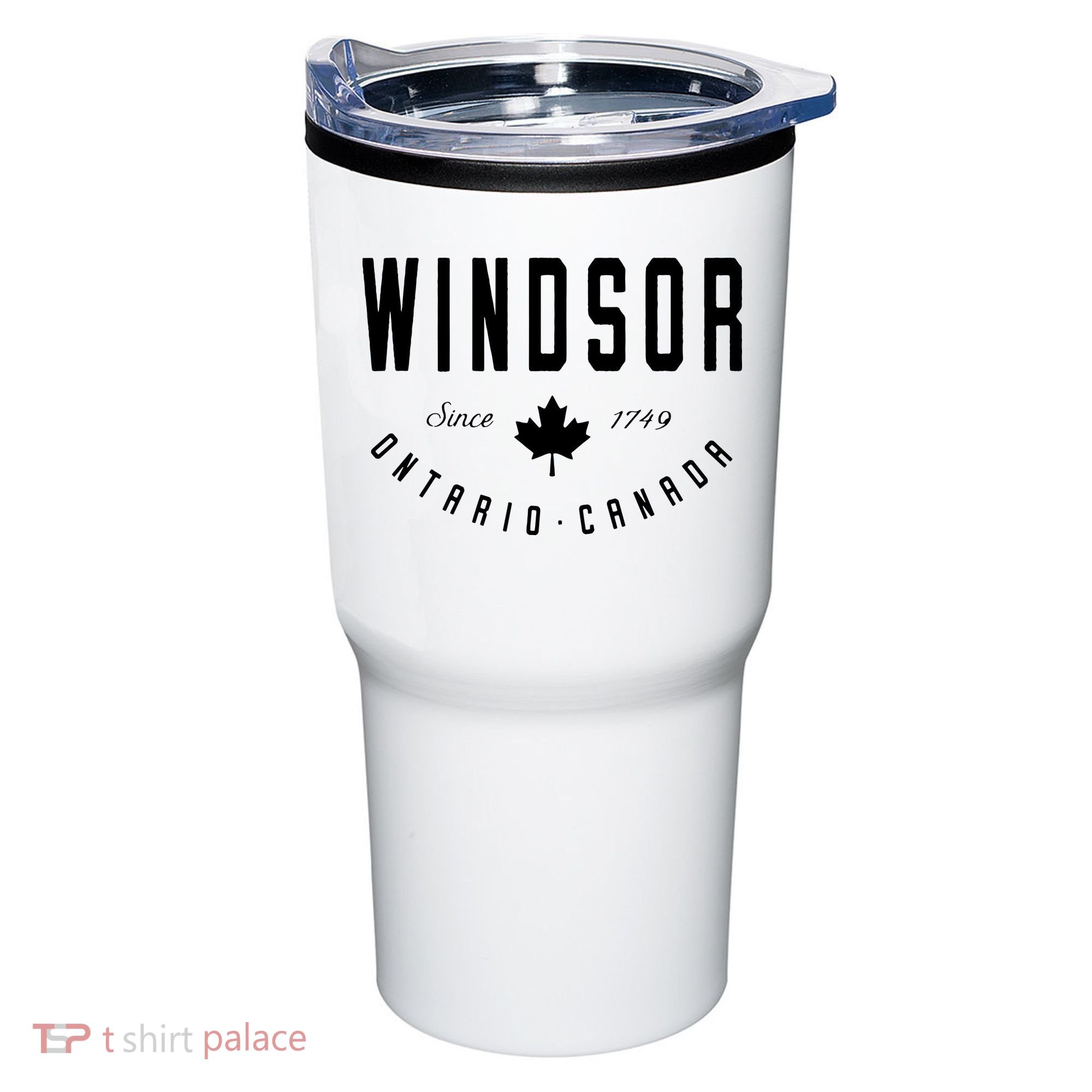 Windsor Ontario Canada Maple Leaf Canadian Gift Tumbler