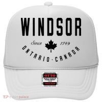 Windsor Ontario Canada Maple Leaf Canadian Gift Hat thumb 0