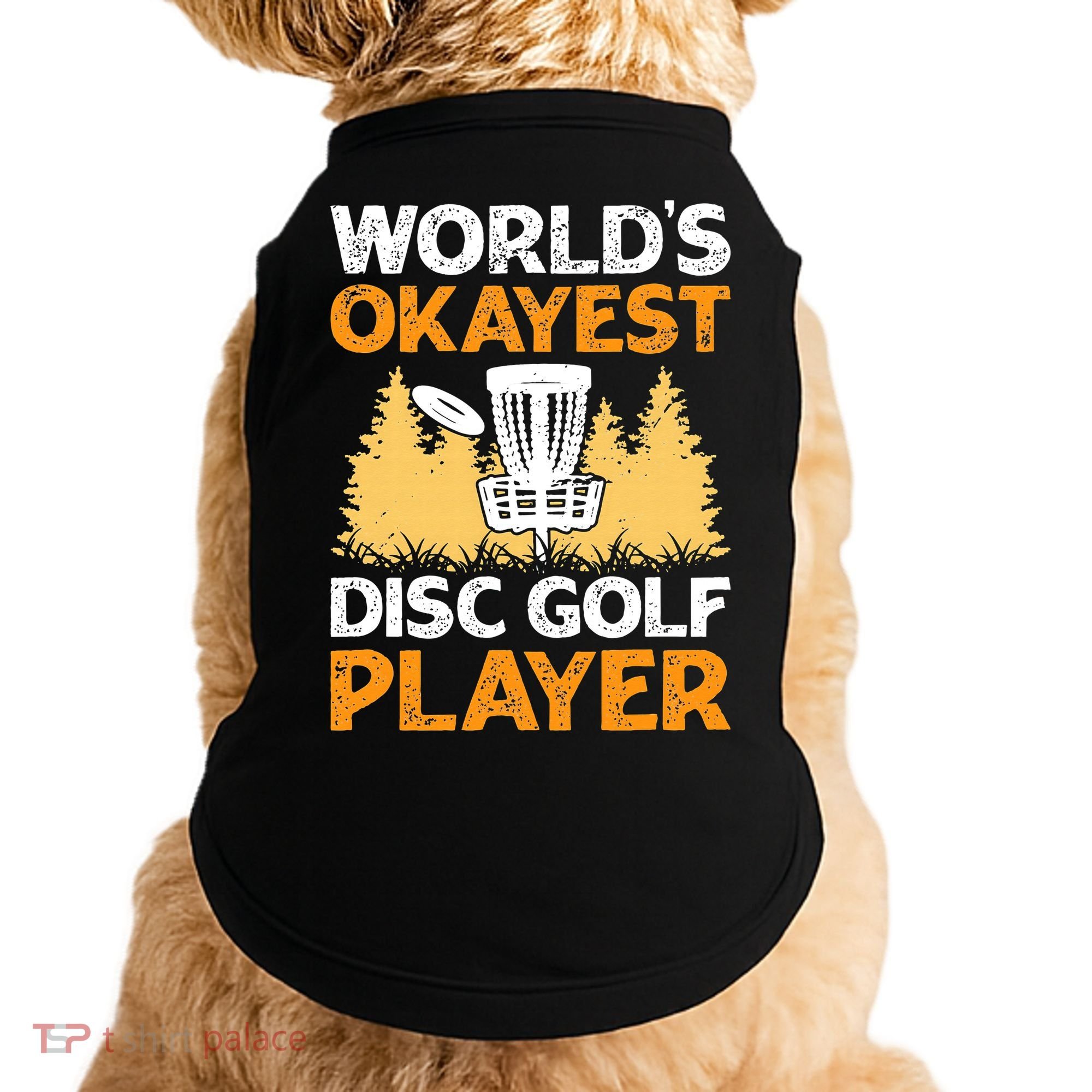 World's Okayest Disc Golf Player Doggie Tank
