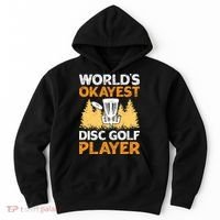 World's Okayest Disc Golf Player Hoodie thumb 0