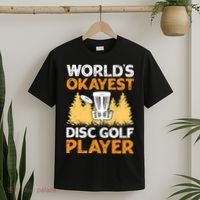 World's Okayest Disc Golf Player T-Shirt thumb 2
