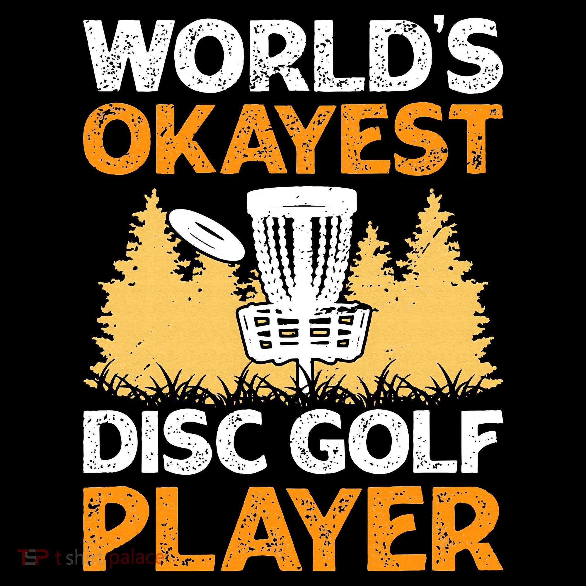 World's Okayest Disc Golf Player Backpack