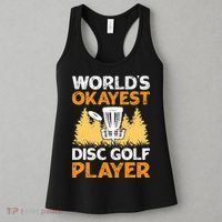 World's Okayest Disc Golf Player Women's Tank Top thumb 3