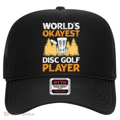 World's Okayest Disc Golf Player Hat