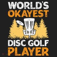 World's Okayest Disc Golf Player Hat thumb 2
